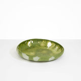 Dinosaur Designs Large Earth Bowl in Olive Colour resin