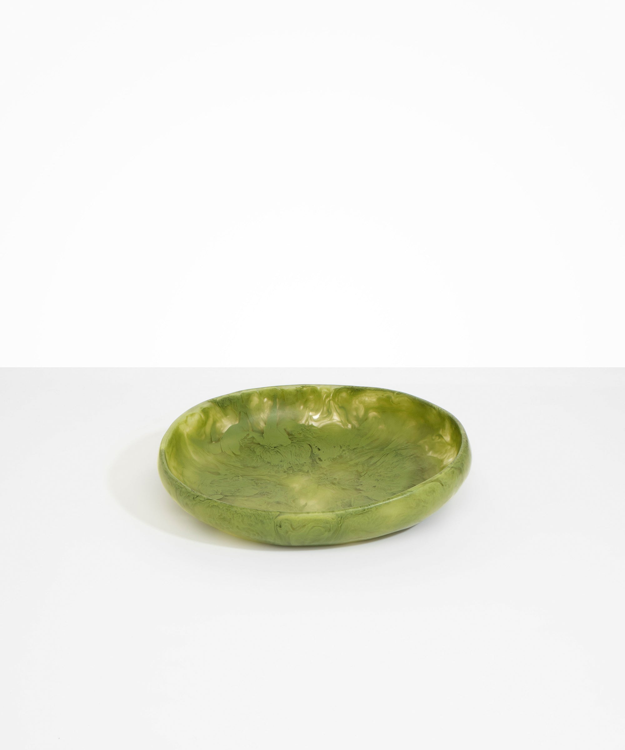 Dinosaur Designs Medium Earth Bowl Bowls in Olive Colour resin