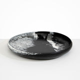 Dinosaur Designs Extra Large Earth Bowl serving bowls in black marble black white Colour resin