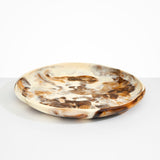 Dinosaur Designs Extra Large Earth Bowl serving bowls in Light Horn brown cream Colour resin