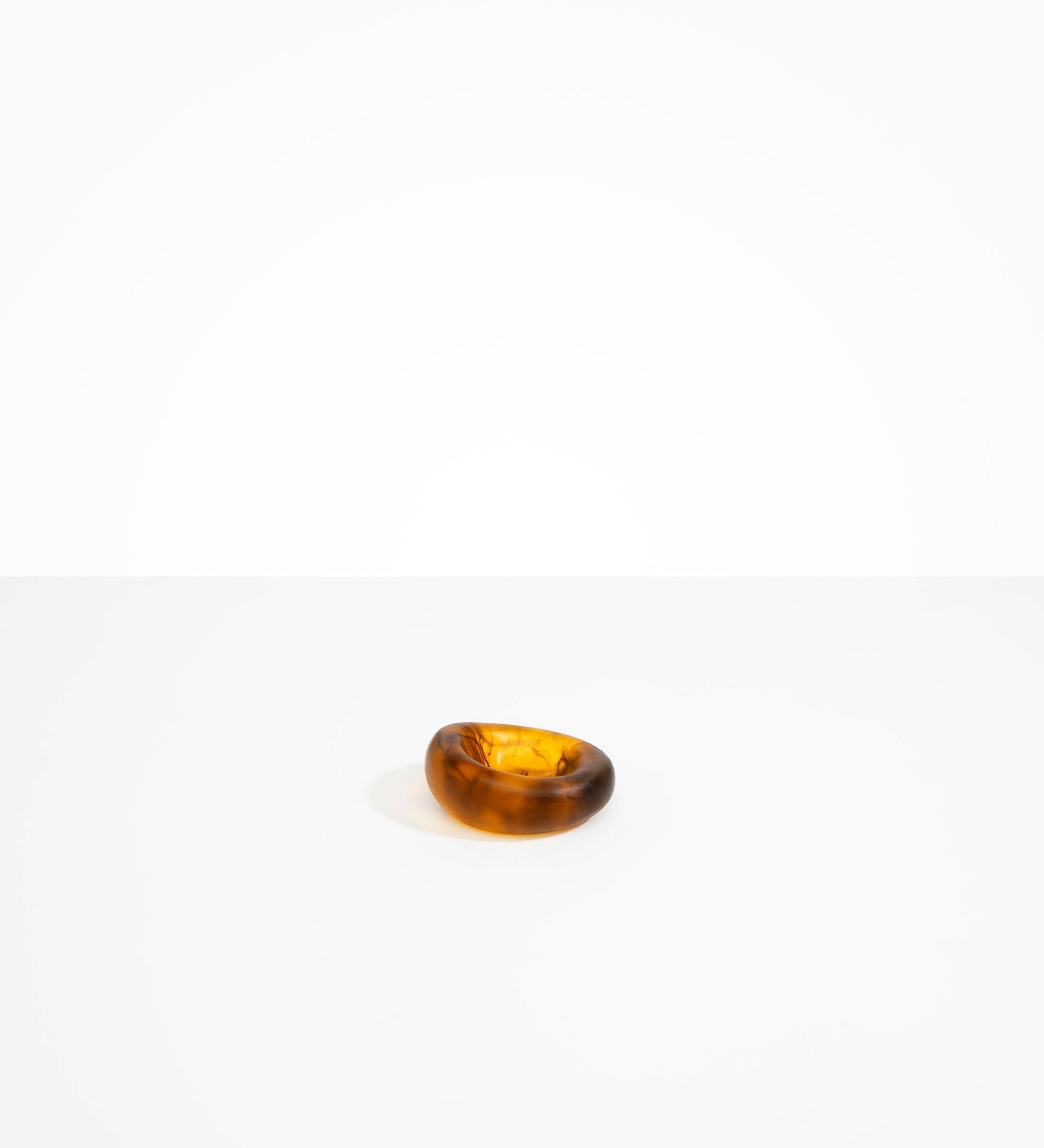 Dinosaur Designs Small Drift Dish Tableware in Tortoise Colour resin