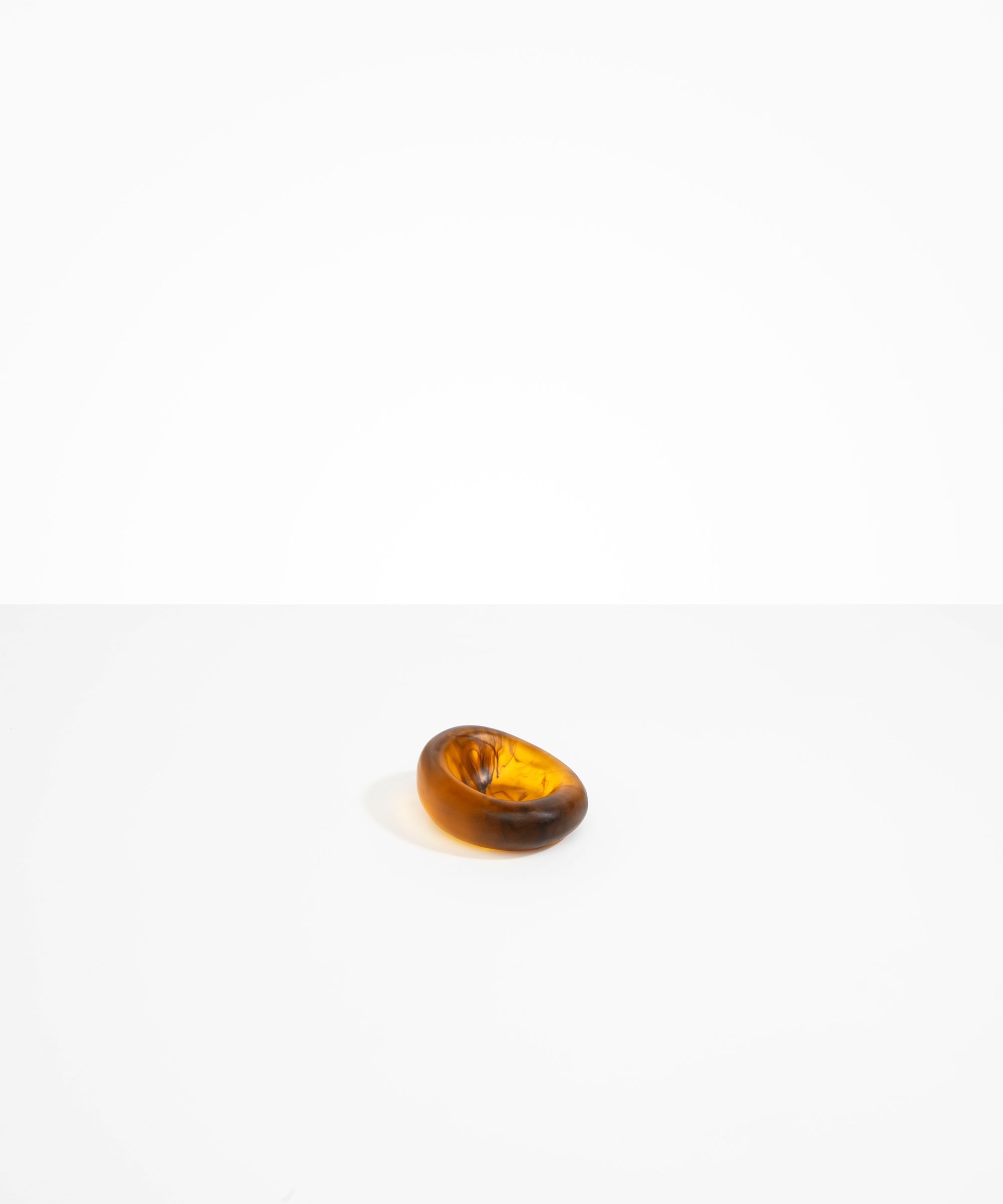 Dinosaur Designs Small Drift Dish in Olive Colour resin.