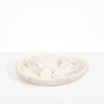 Dinosaur Designs Large Bones Bowl in Chalk Swirl Colour resin