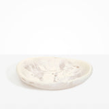 Dinosaur Designs Large Bones Bowl in Chalk Swirl Colour resin