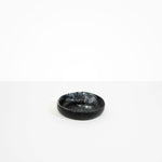 Dinosaur Designs Small Earth Bowl in Black Marble Colour resin