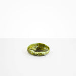 Dinosaur Designs Small Earth Bowl in Malachite Colour resin..