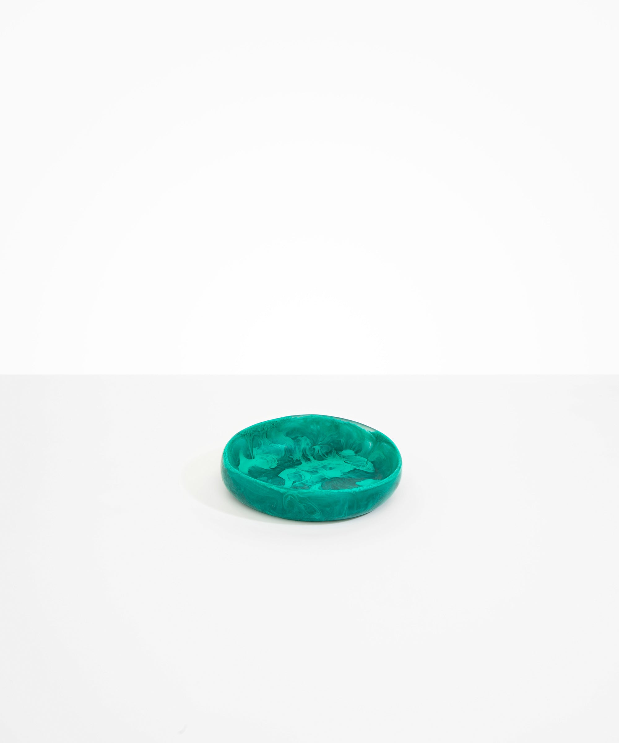 Dinosaur Designs Small Earth Bowl in Mineral Swirl Colour resin