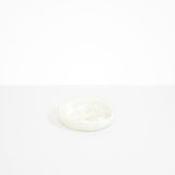 Dinosaur Designs Small Earth Bowl in Snow Swirl Colour resin