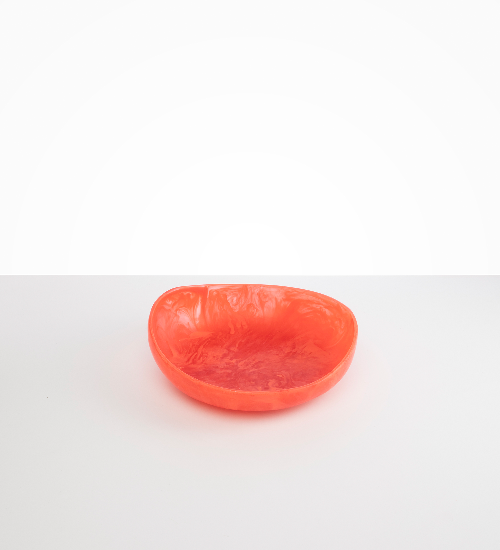 Dinosaur Designs Medium Flow Bowl Bowls in Lychee Colour resin