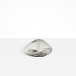 Dinosaur Designs Small Leaf Bowl in Granite — handcrafted marbled grey and cream resin bowl with curved organic form