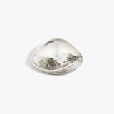 Dinosaur Designs Small Leaf Bowl in Granite — handcrafted marbled grey and cream resin bowl with curved organic form
