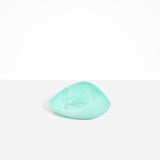 Dinosaur Designs Small Leaf Bowl in Mint — handcrafted marbled green blue resin bowl with curved organic form.