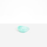 Dinosaur Designs Bones Dish in Mint — small handcrafted marbled green blue resin trinket dish with organic form