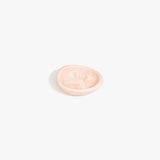 Dinosaur Designs Bones Dish in Rose Swirl — small handcrafted pink marbled resin trinket dish with organic form