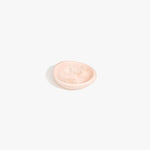 Dinosaur Designs Bones Dish in Rose Swirl — small handcrafted pink marbled resin trinket dish with organic form...