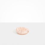Dinosaur Designs Drift Dish in Rose Swirl— handcrafted marbled dusty pink resin chunky trinket dish with organic form