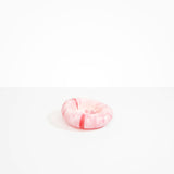 Dinosaur Designs Drift Dish in Shell Pink— handcrafted marbled pink resin chunky trinket dish with organic form