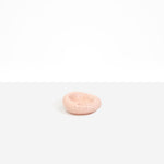 Dinosaur Designs Medium Drift Dish in Rose Swirl— handcrafted marbled dusty pink resin chunky trinket dish with organic form