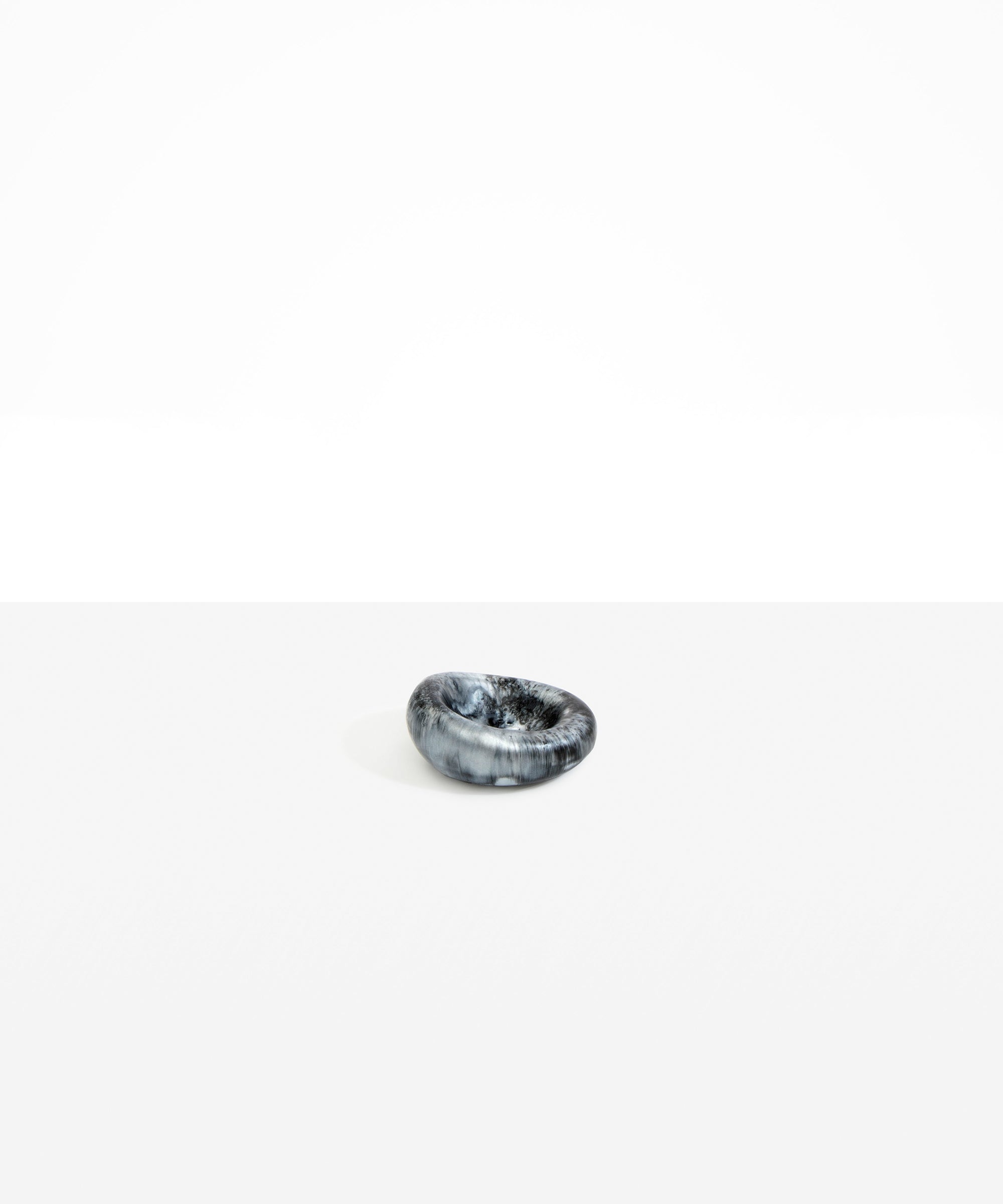 Dinosaur Designs Small Drift Dish in Slate Colour resin