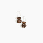 Dinosaur Designs ERERTTEM Temple Earth Wire Earrings CAPPUCCINO