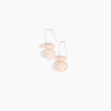 Dinosaur Designs ERERTTEM Temple Earth Wire Earrings ROSE SWIRL