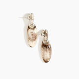 Dinosaur Designs ERRCKDUOL Long Rock Duo Earrings CAPPUCCINO.