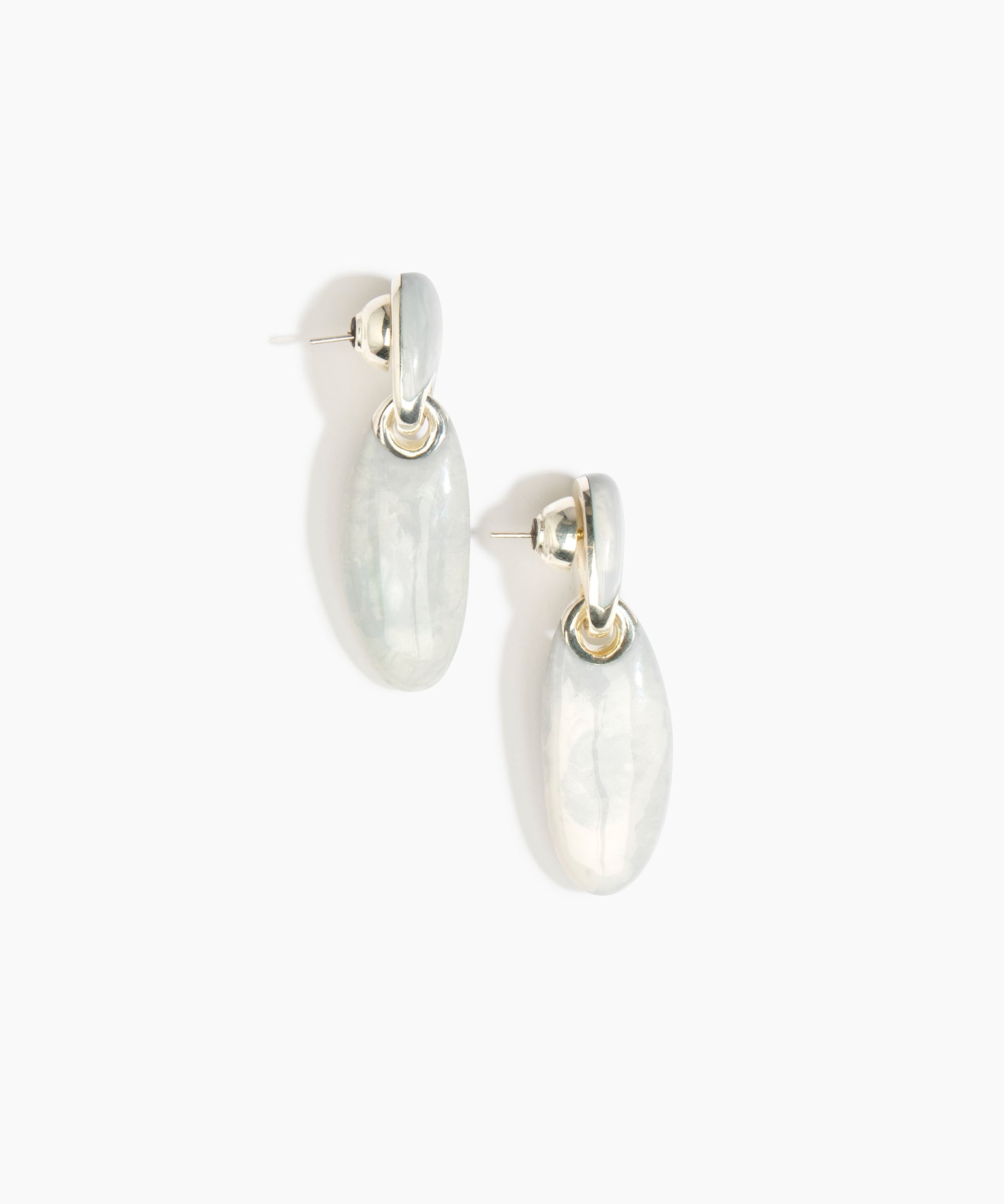 Dinosaur Designs ERRCKDUOL Long Rock Duo Earrings CLOUD.