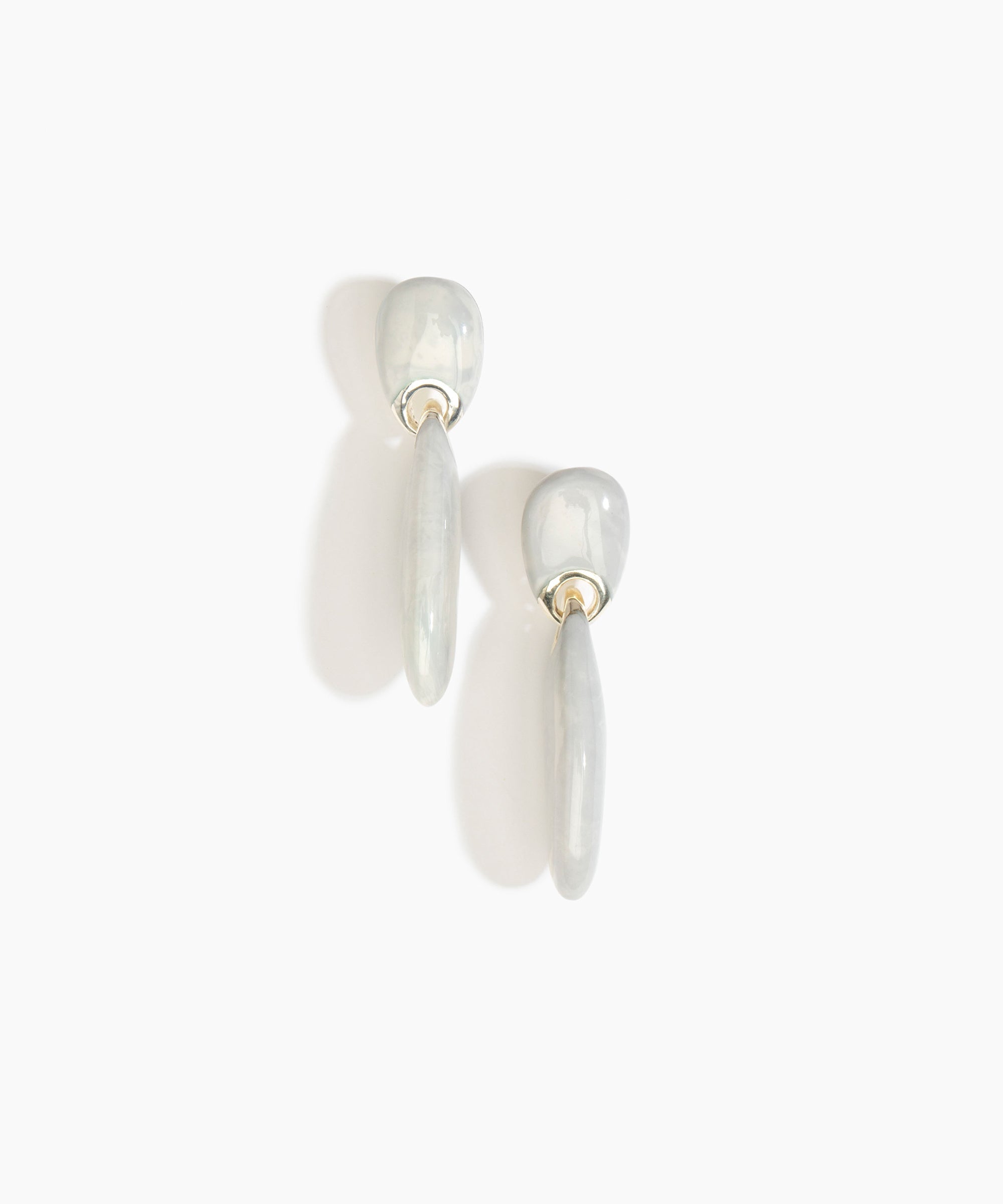 Dinosaur Designs ERRCKDUOL Long Rock Duo Earrings CLOUD..