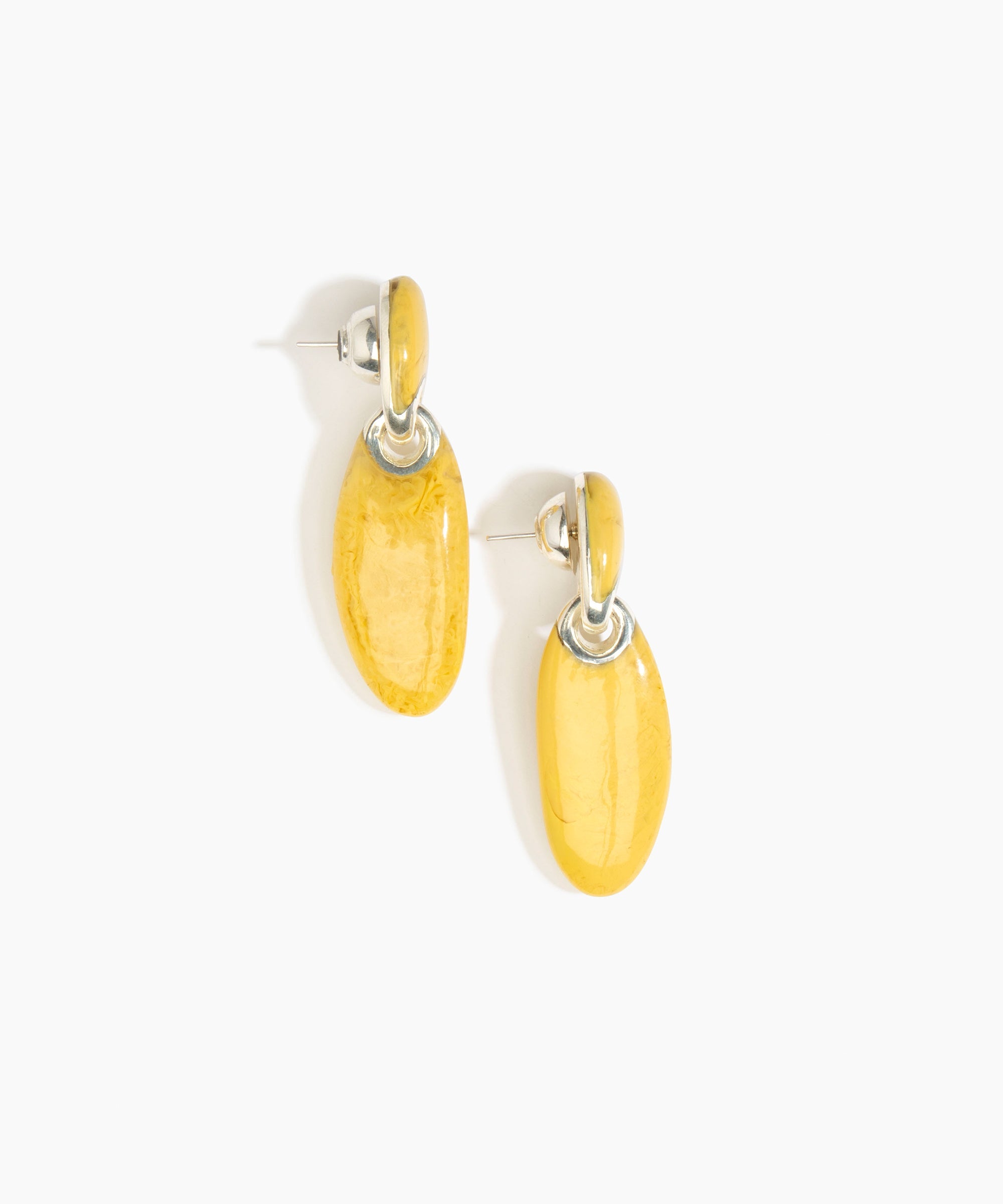 Dinosaur Designs ERRCKDUOL Long Rock Duo Earrings POLLEN..