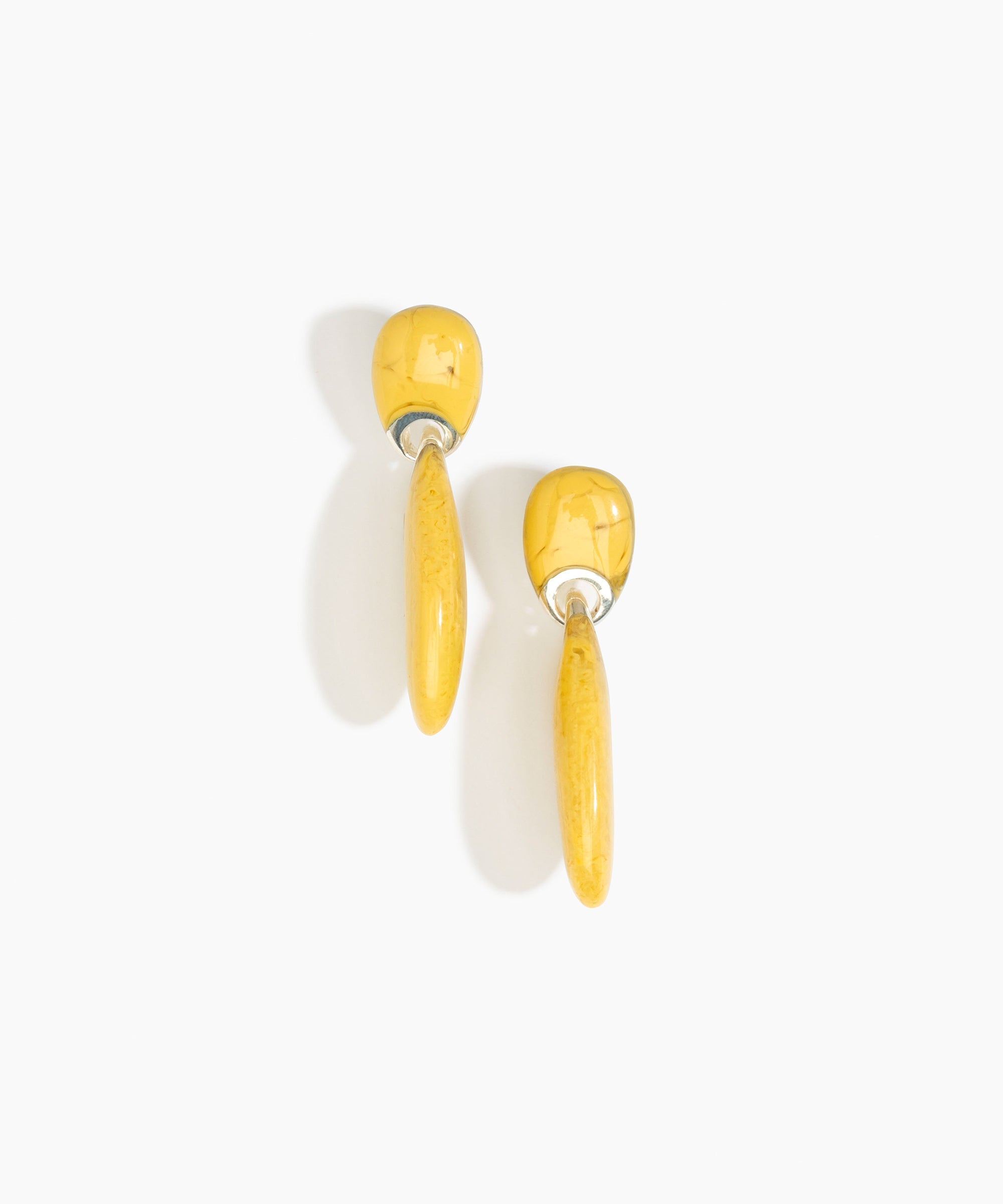 Dinosaur Designs ERRCKDUOL Long Rock Duo Earrings POLLEN.