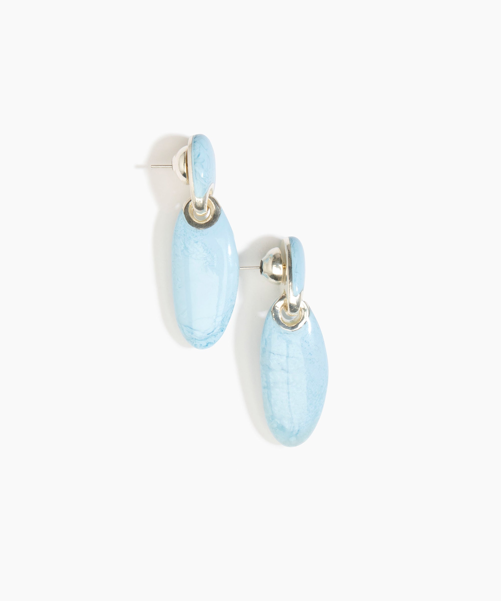 Dinosaur Designs ERRCKDUOL Long Rock Duo Earrings POOL..