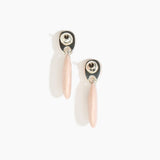 Long Rock Duo Earrings