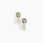 Dinosaur Designs ERRCKDUOS Small Rock Duo Earrings CLOUD.