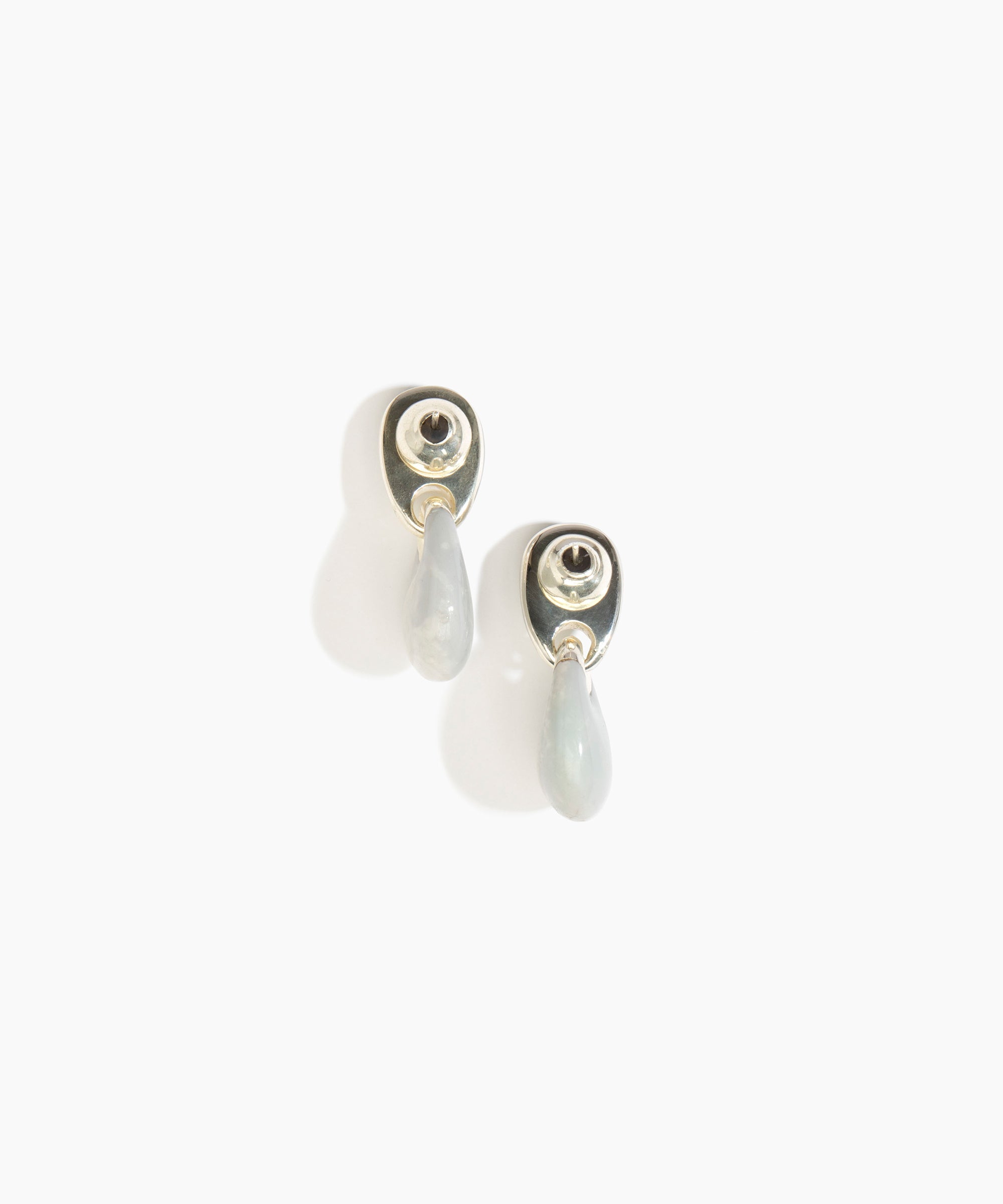 Dinosaur Designs ERRCKDUOS Small Rock Duo Earrings CLOUD..