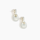 Dinosaur Designs ERRCKDUOS Small Rock Duo Earrings CLOUD