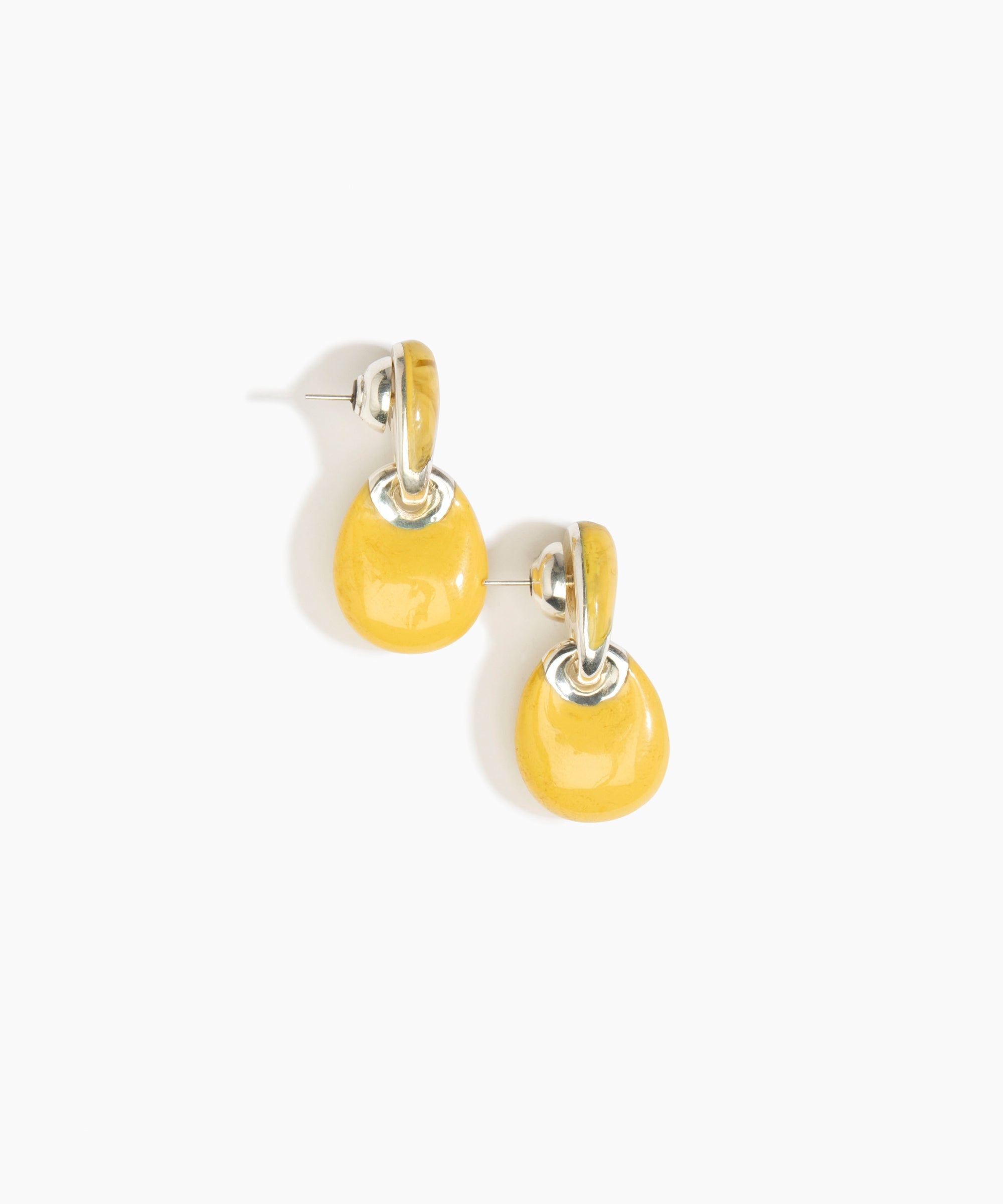 Dinosaur Designs ERRCKDUOS Small Rock Duo Earrings POLLEN..