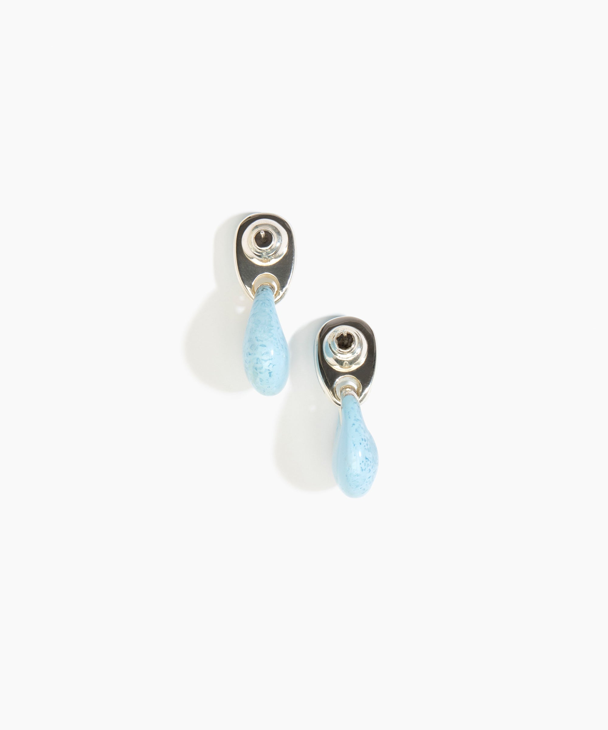 Dinosaur Designs ERRCKDUOS Small Rock Duo Earrings POOL.