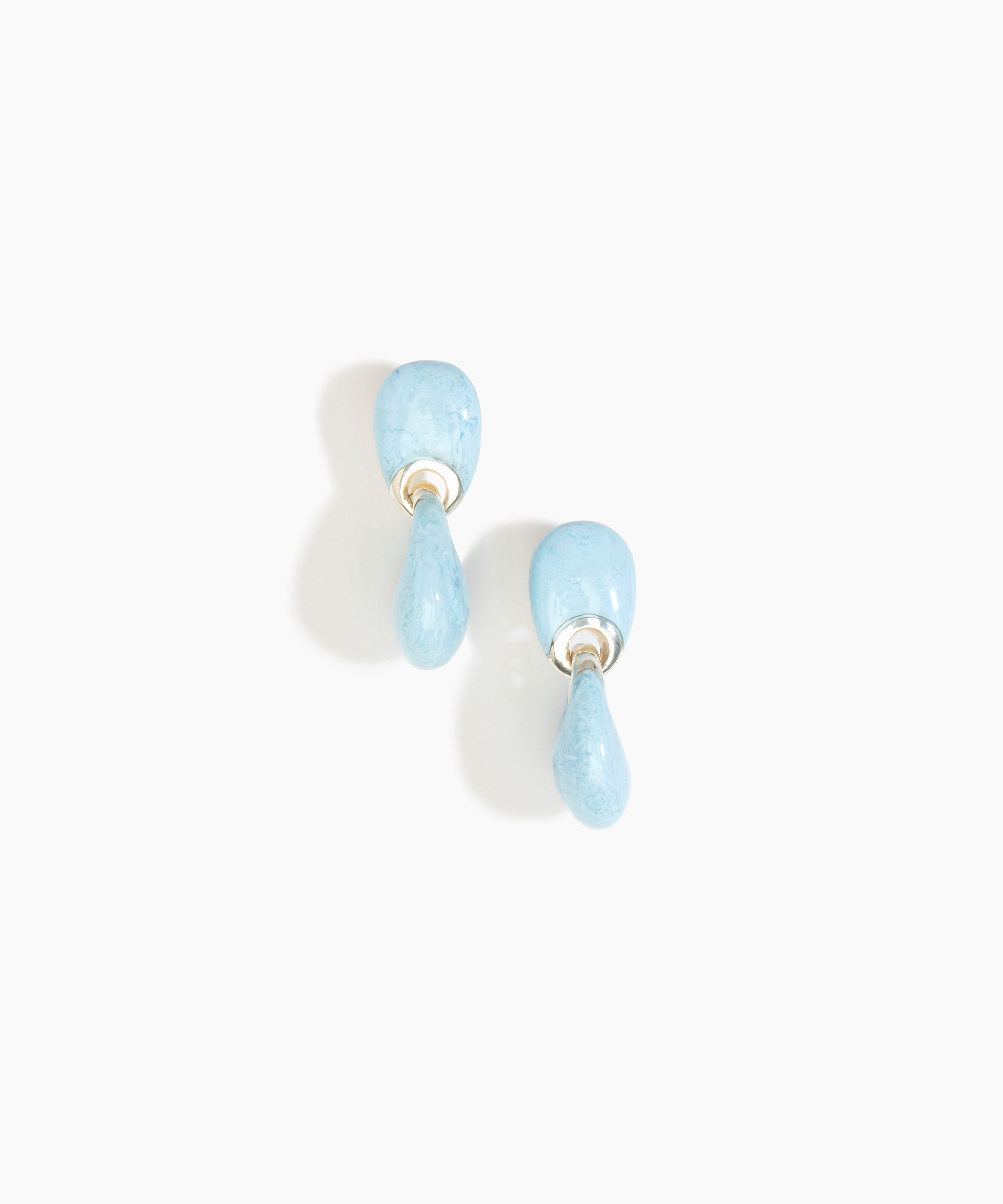 Small Rock Duo Earrings