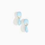 Dinosaur Designs ERRCKDUOS Small Rock Duo Earrings POOL.