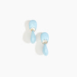 Dinosaur Designs ERRCKDUOS Small Rock Duo Earrings POOL