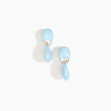 Dinosaur Designs ERRCKDUOS Small Rock Duo Earrings POOL