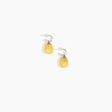 Dinosaur Designs ERRCKHOOPSML Small River Rock Hoop Earrings POLLEN..