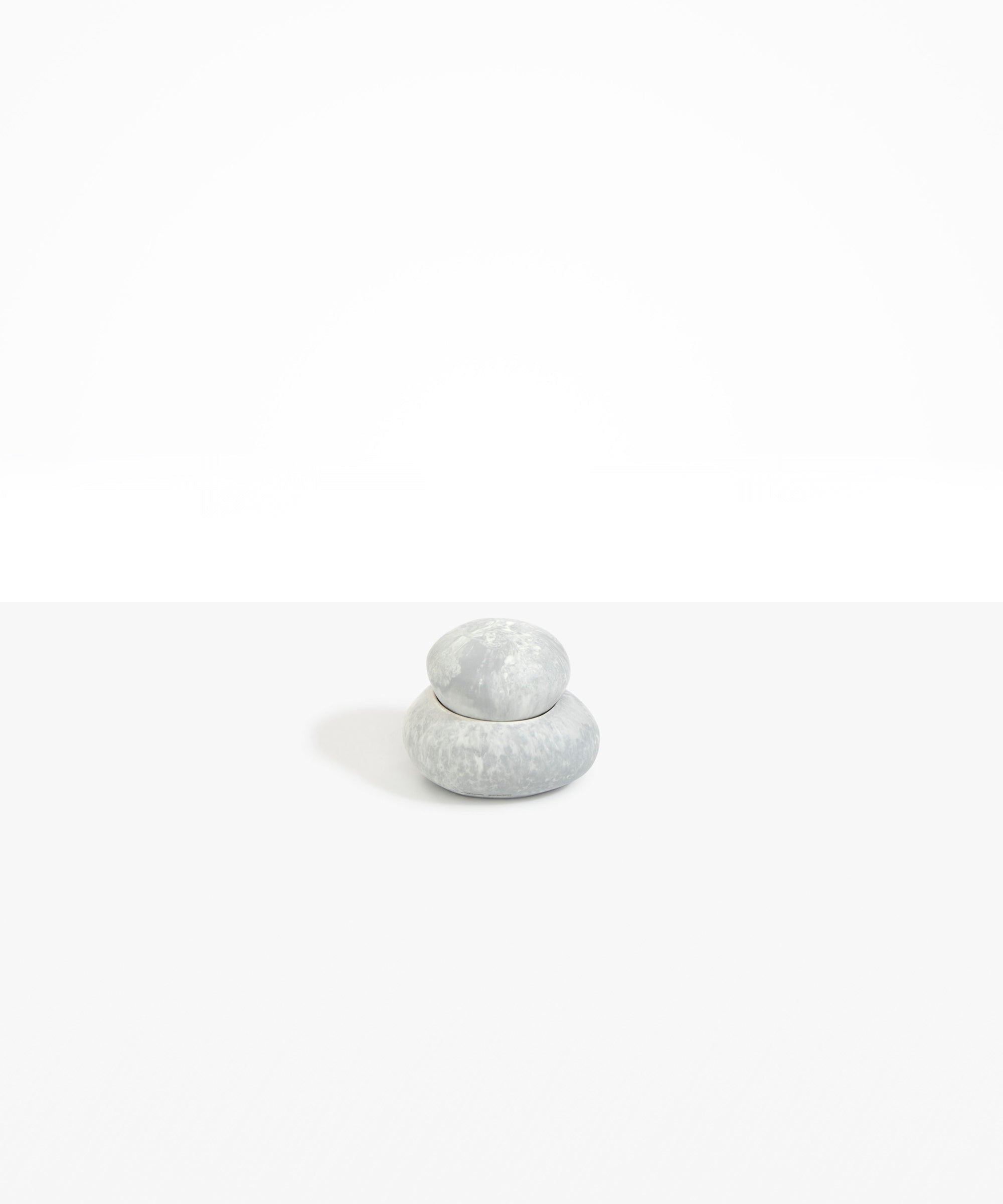 Dinosaur Designs JARPEBMED Medium Pebble Jar CLOUD