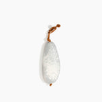 Dinosaur Designs KEYORGPEB Pebble Keyring CLOUD..