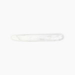 Dinosaur Designs Stone Cheese Knife in Snow Swirl Colour resin.