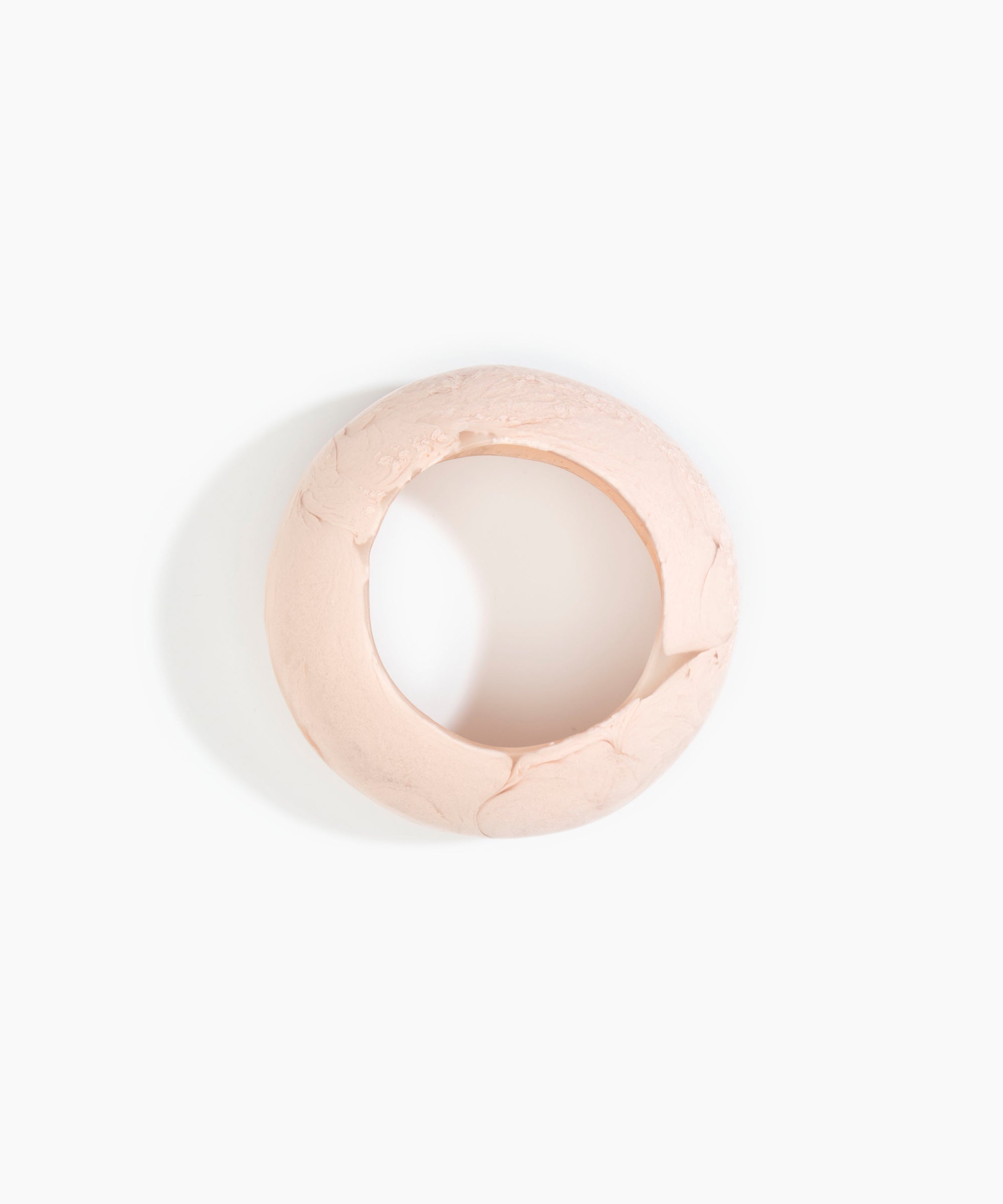 Dinosaur Designs LBPLNBLD Boulder Bangle ROSE SWIRL...
