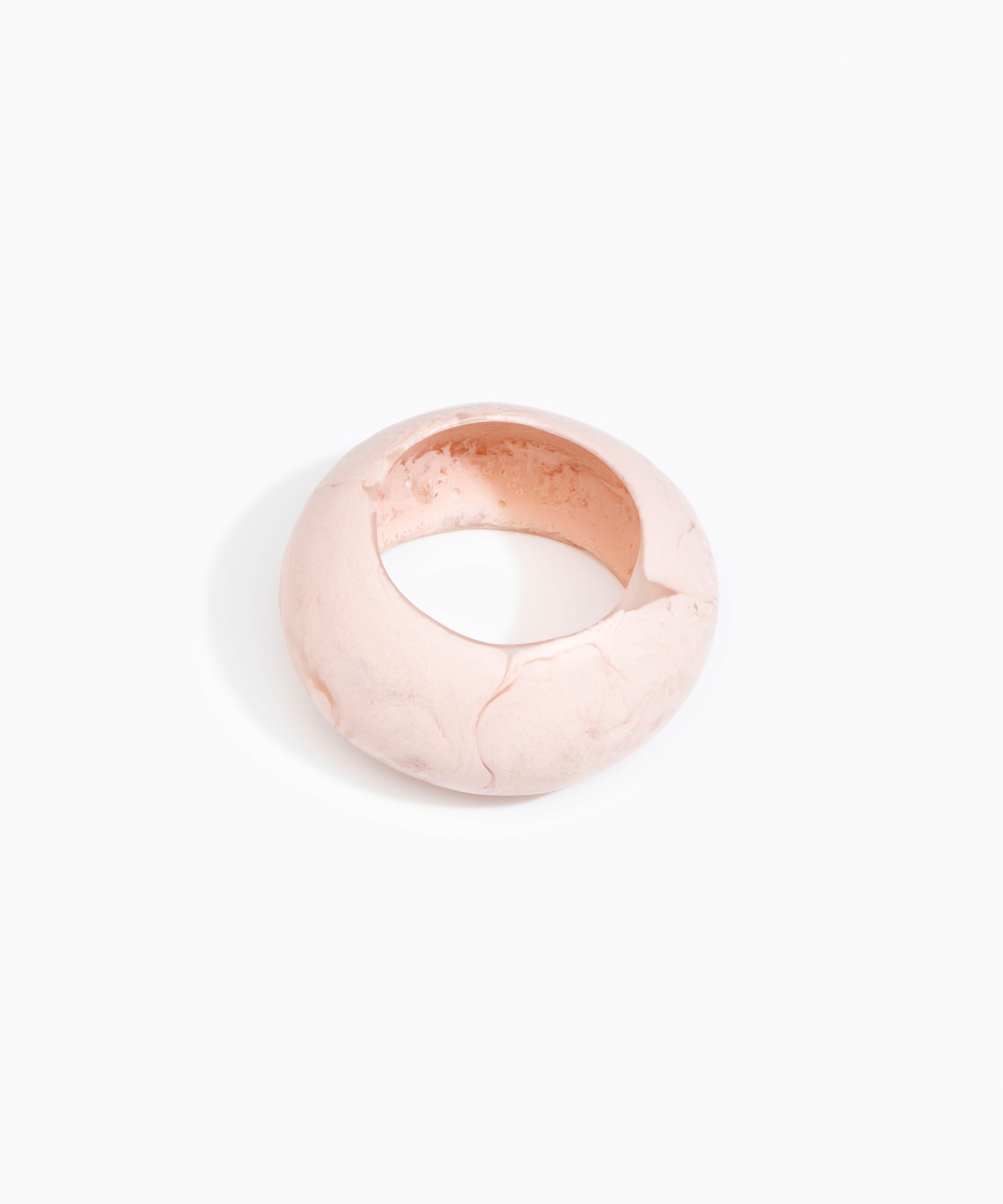 Dinosaur Designs LBPLNBLD Boulder Bangle ROSE SWIRL...
