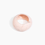 Dinosaur Designs LBPLNBLD Boulder Bangle ROSE SWIRL..