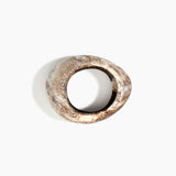 Dinosaur Designs LBRCKLGE Large Rock Bangle CAPPUCCINO..