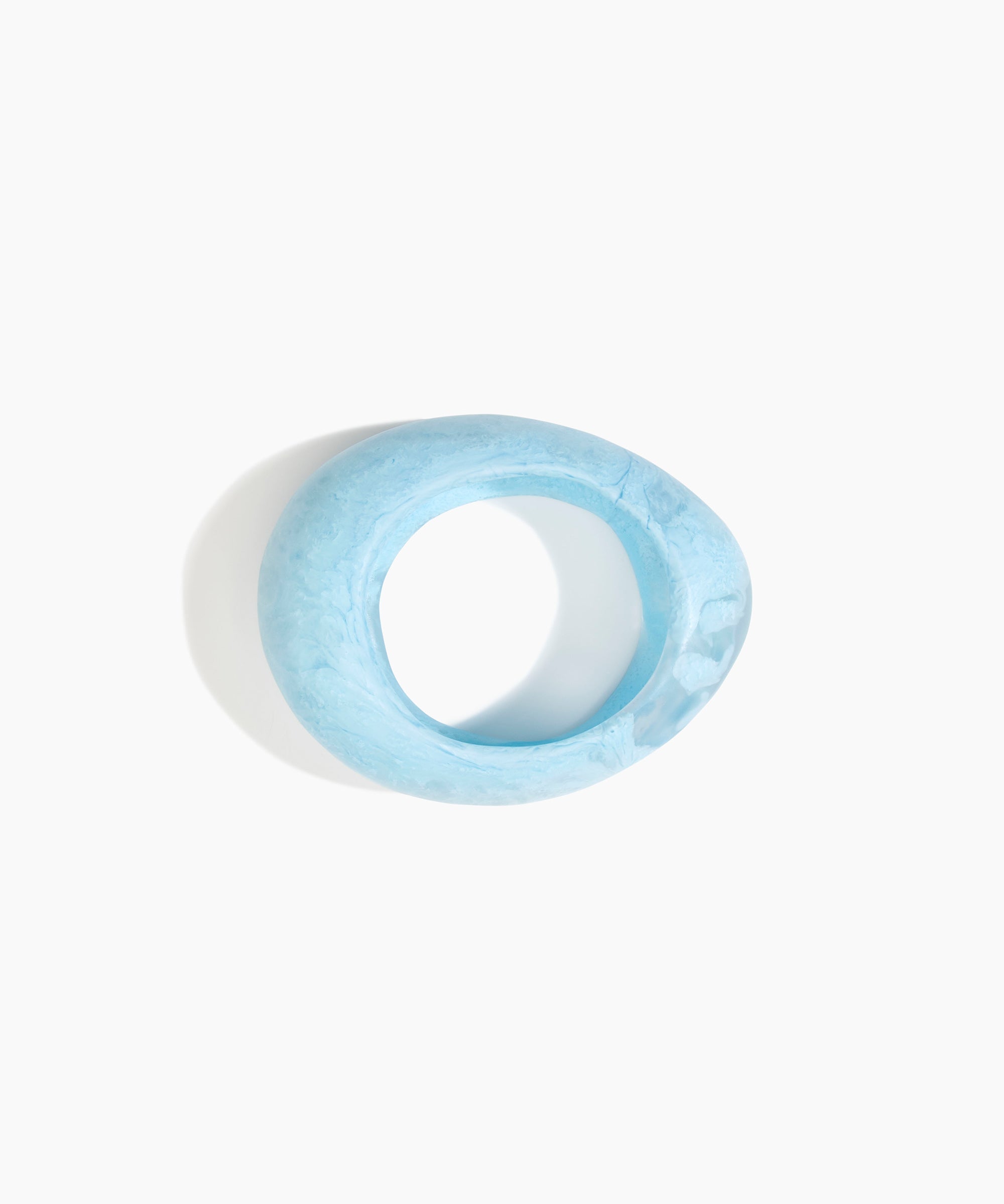 Dinosaur Designs LBRCKLGE Large Rock Bangle POOL..